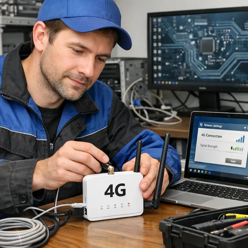 Настройка 4G модема в Шатуре