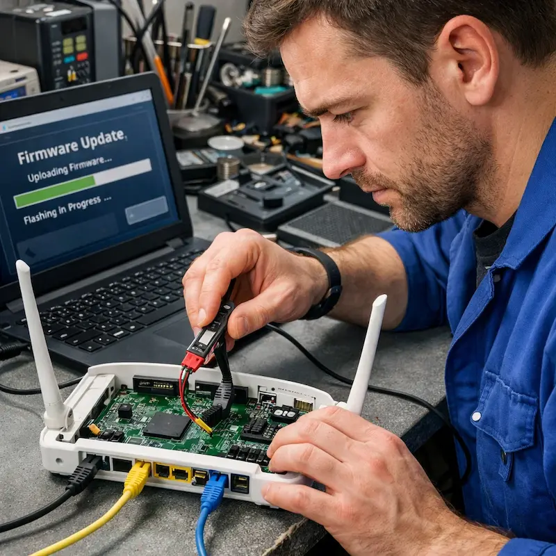 Обновление прошивки роутера в Шатуре