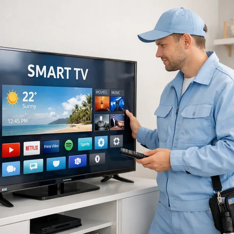 Настройка Smart TV в Шатуре