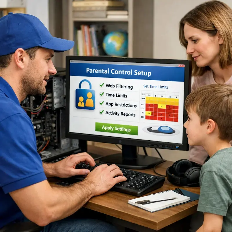 установка родительского контроля в Шатуре