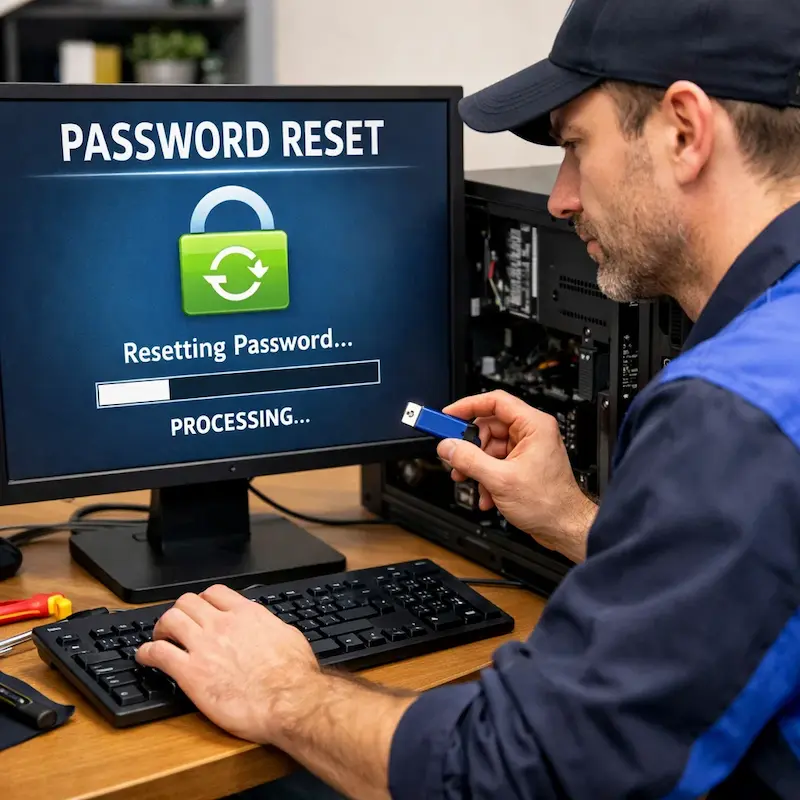 Удаление пароля на компьютере в Шатуре