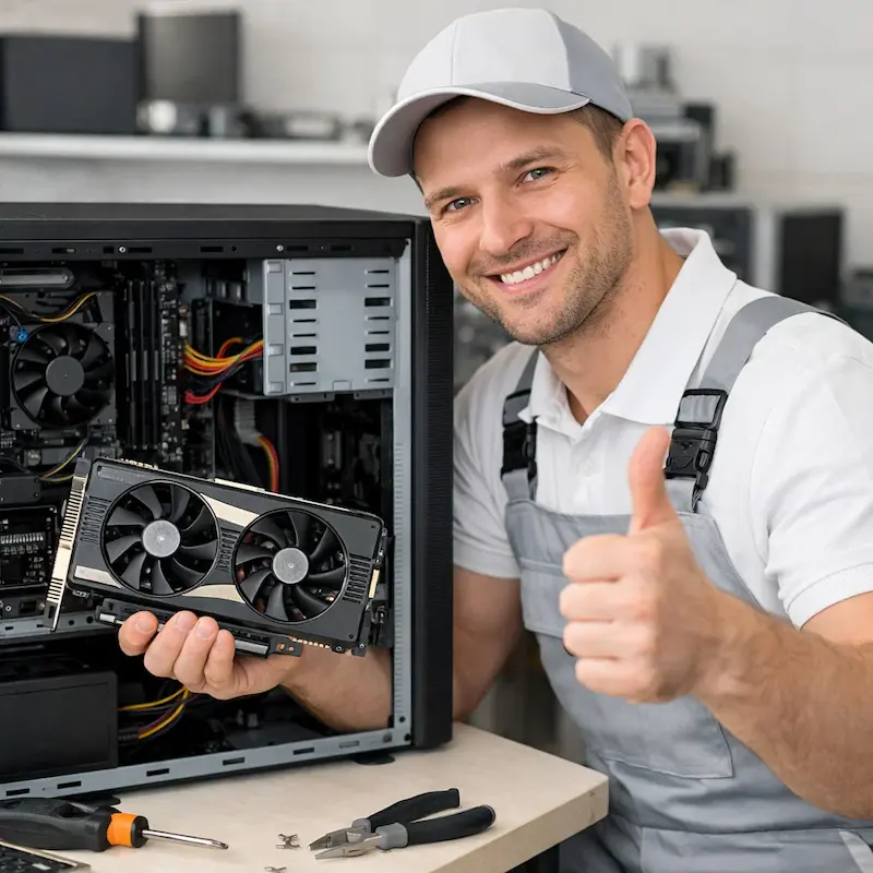 Замена видеокарты ПК в Шатуре