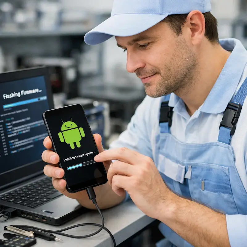 Перепрошить телефон в Шатуре