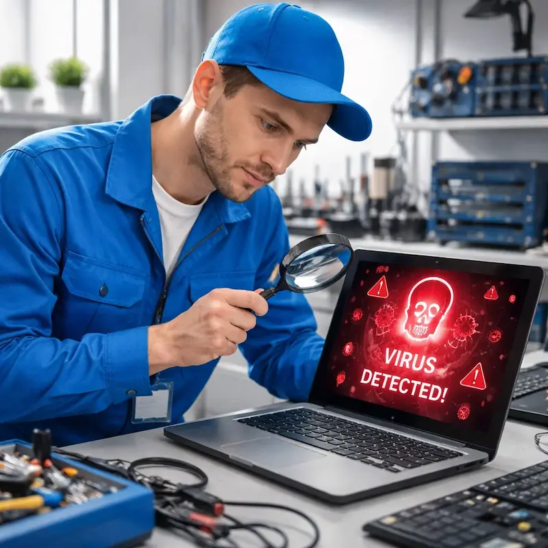 Поиск компьютерных вирусов в Шатуре