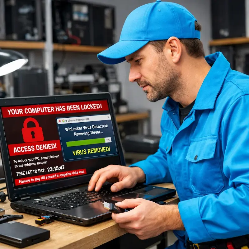 Разблокировать компьютер в Шатуре | Поможем