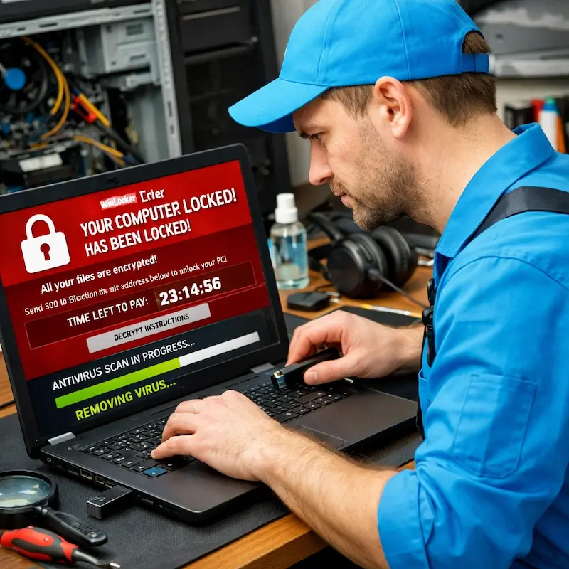 Удалить винлокер в Шатуре